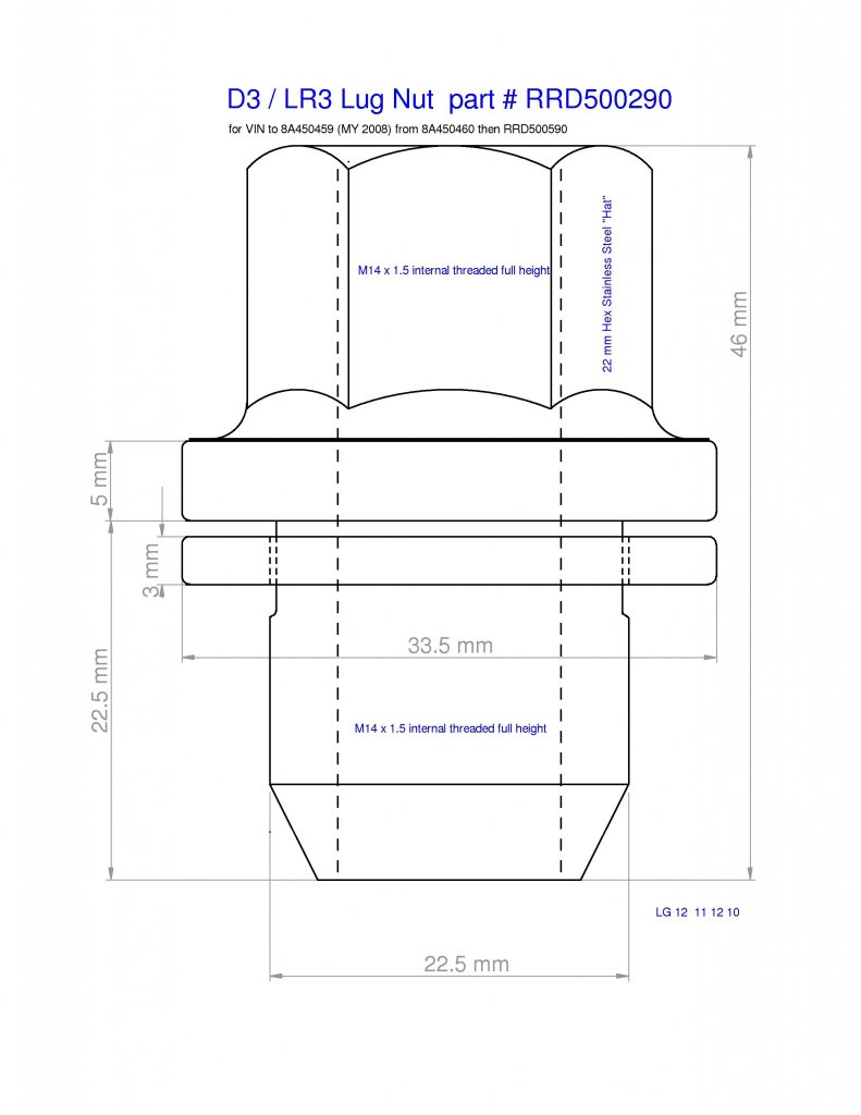 Lug Nut part no RRD 500290 outline sketch.JPG