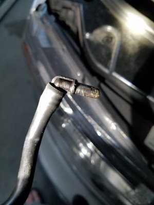 coolant leak rover land hose range